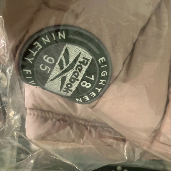 Reebok Womens Reversible Hooded Puffer Coat, Color Dusty Rose, Size Medium, NWT - Picture 13 of 16